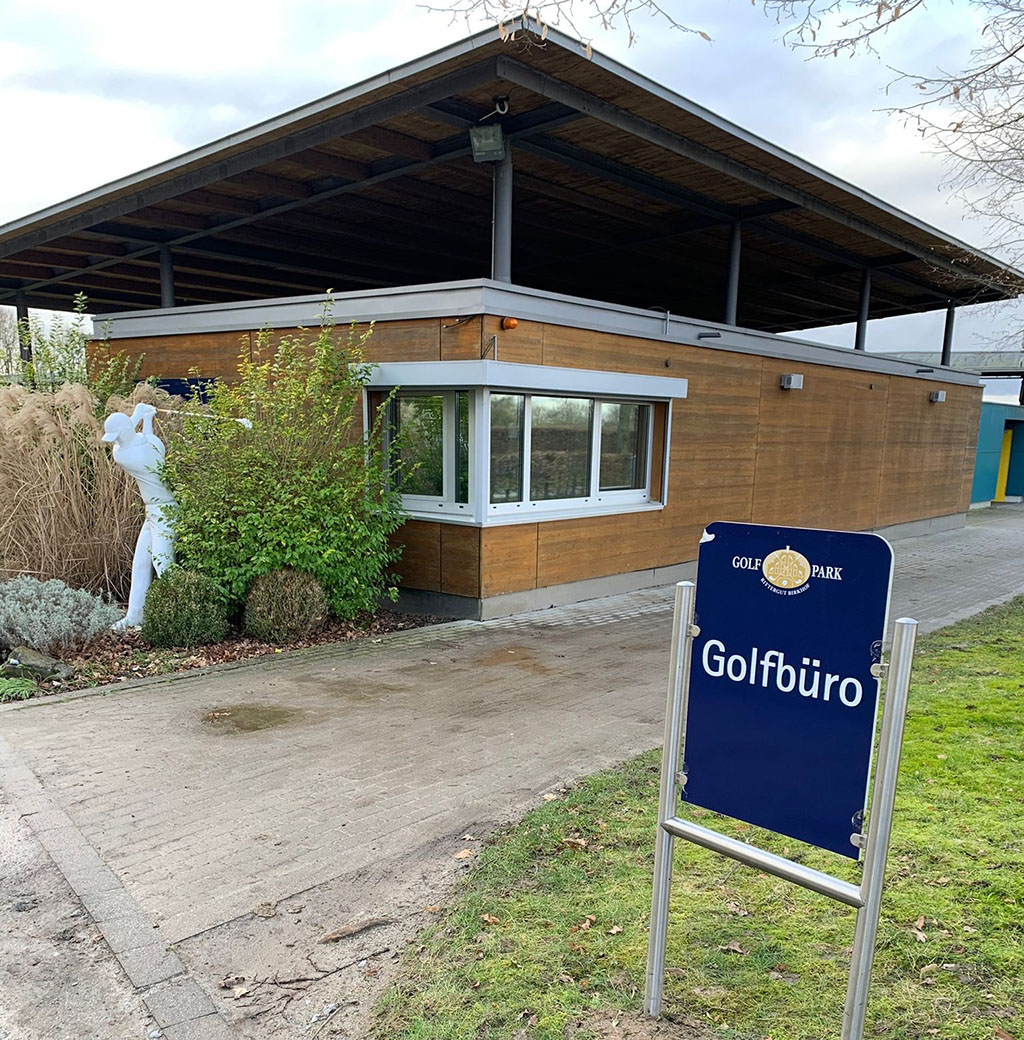 Golfbüro wieder an der Range
