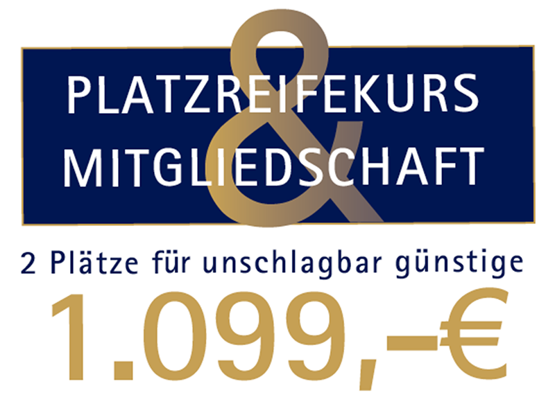 Special Platzreife + Mitgliedschaft